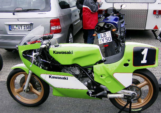 Hockenheim Classic - kawa kr 250 - Galerie - www.classic-motorrad.de